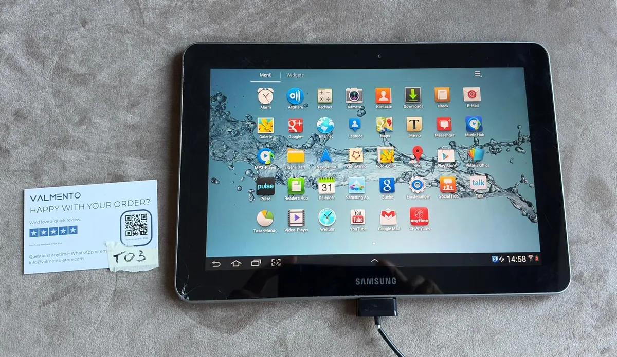 Samsung Galaxy Tab 10.1 (GT-P7510) 16 GB – defekt (Einzelstück 1) – Foto 3 von 5