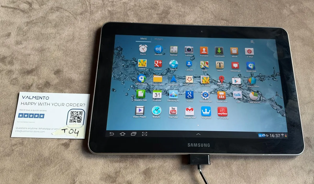 Samsung Galaxy Tab 10.1 (GT-P7510) 16 GB – defekt (Einzelstück 2) – Foto 2 von 4