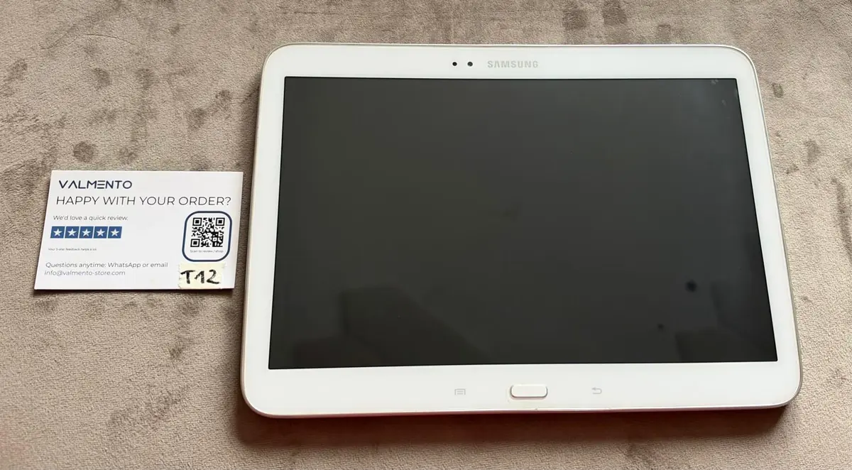 Samsung Galaxy Tab 10,1 Zoll Weiß – gebraucht (Modell nicht auslesbar) – Foto 1 von 3