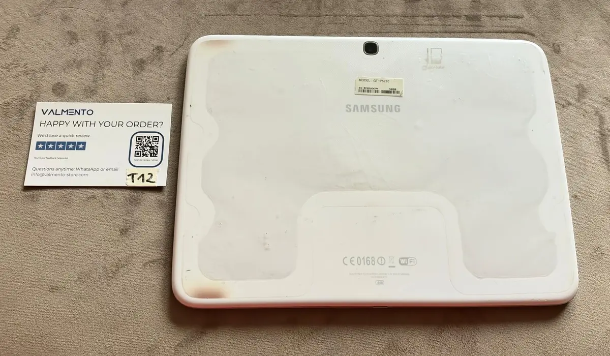 Samsung Galaxy Tab 10,1 Zoll Weiß – gebraucht (Modell nicht auslesbar) – Foto 3 von 3