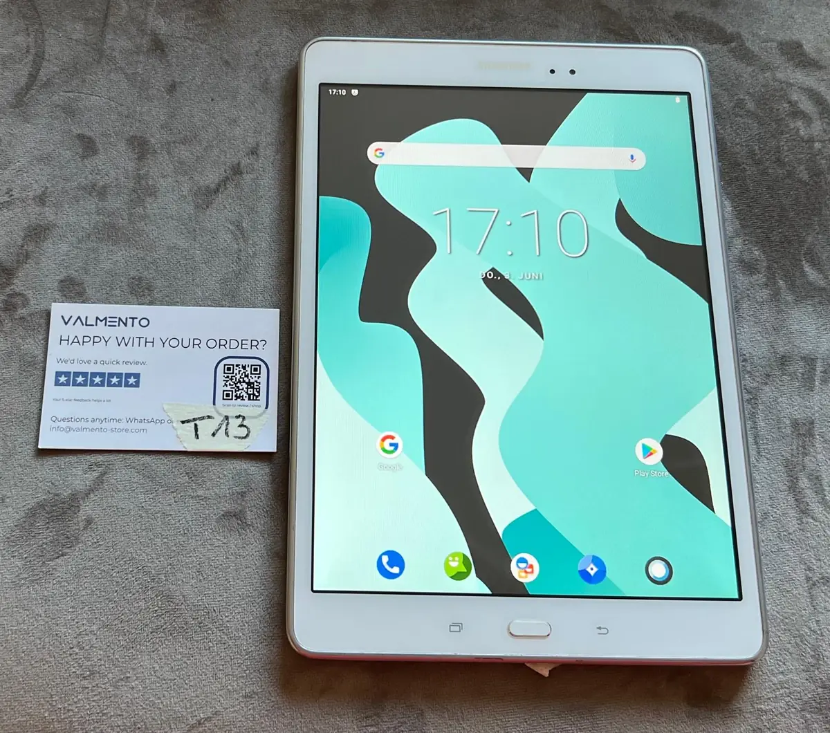 Samsung Galaxy Tab A 9.7 LTE (SM-T555) 16 GB Weiß – gebraucht, funktionsfähig – Foto 3 von 4