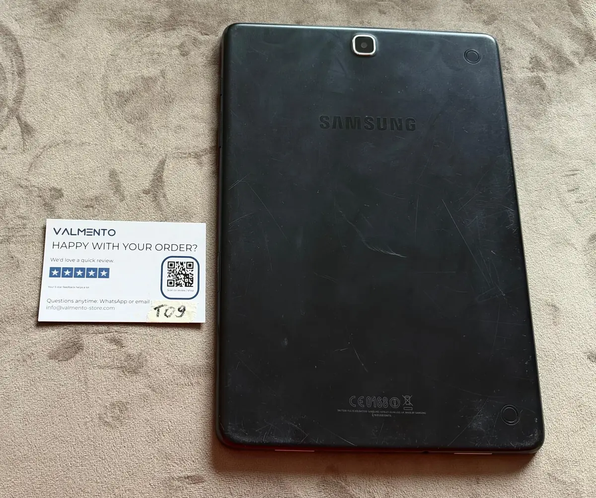 Samsung Galaxy Tab A Schwarz – gebraucht, startet (Modell nicht auslesbar) – Foto 1 von 2