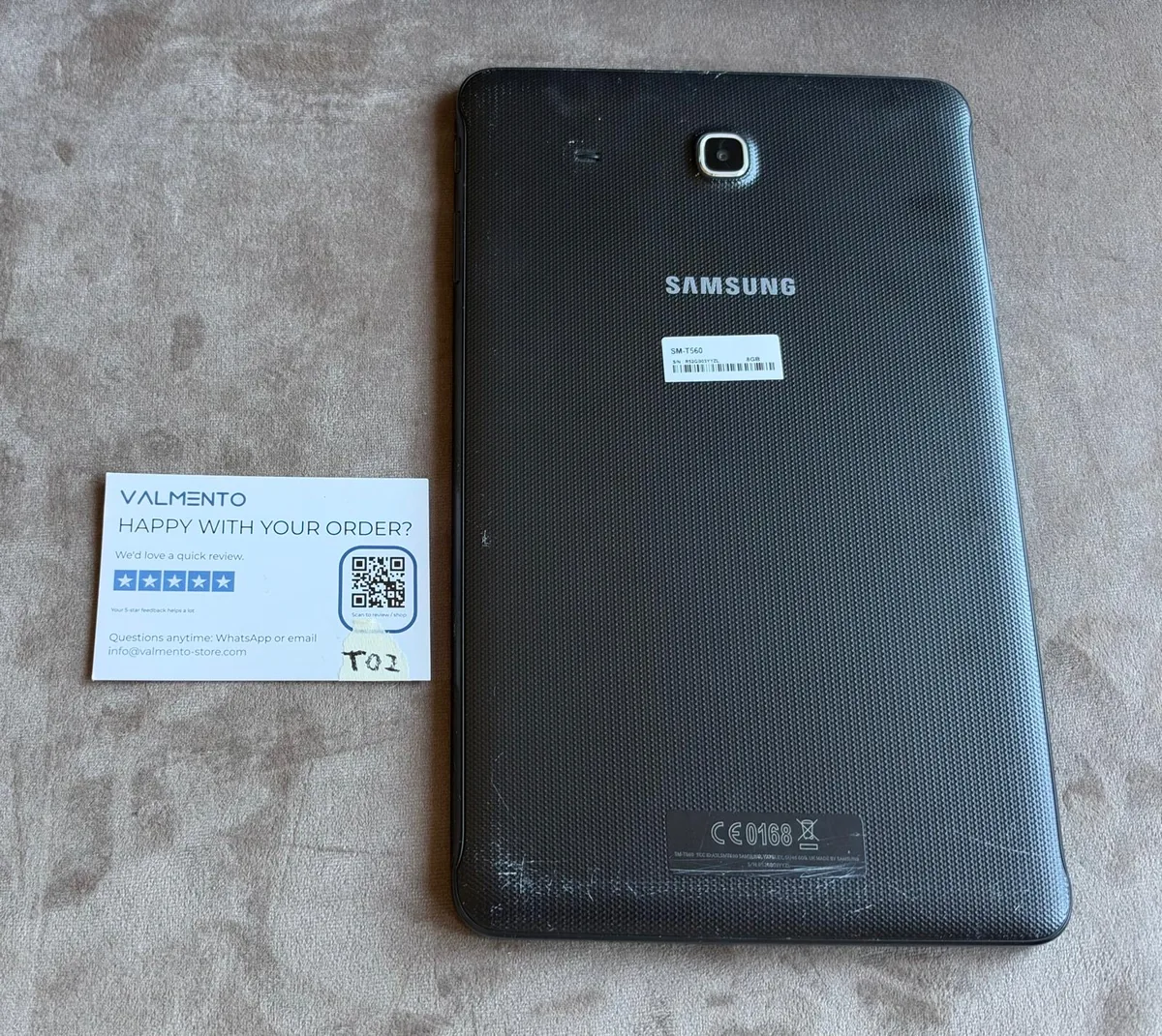 Samsung Galaxy Tab E 9.6 (SM-T560) – Ladebuchse defekt – Foto 3 von 4