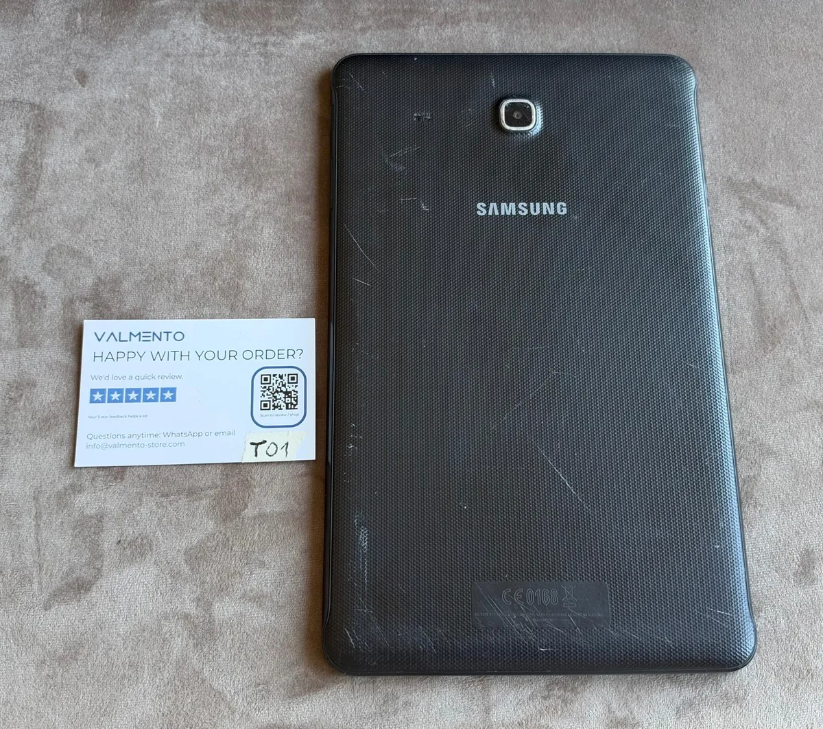 Samsung Galaxy Tab E 9.6 (SM-T560) – defekt, Rückseite zerkratzt – Foto 5 von 5