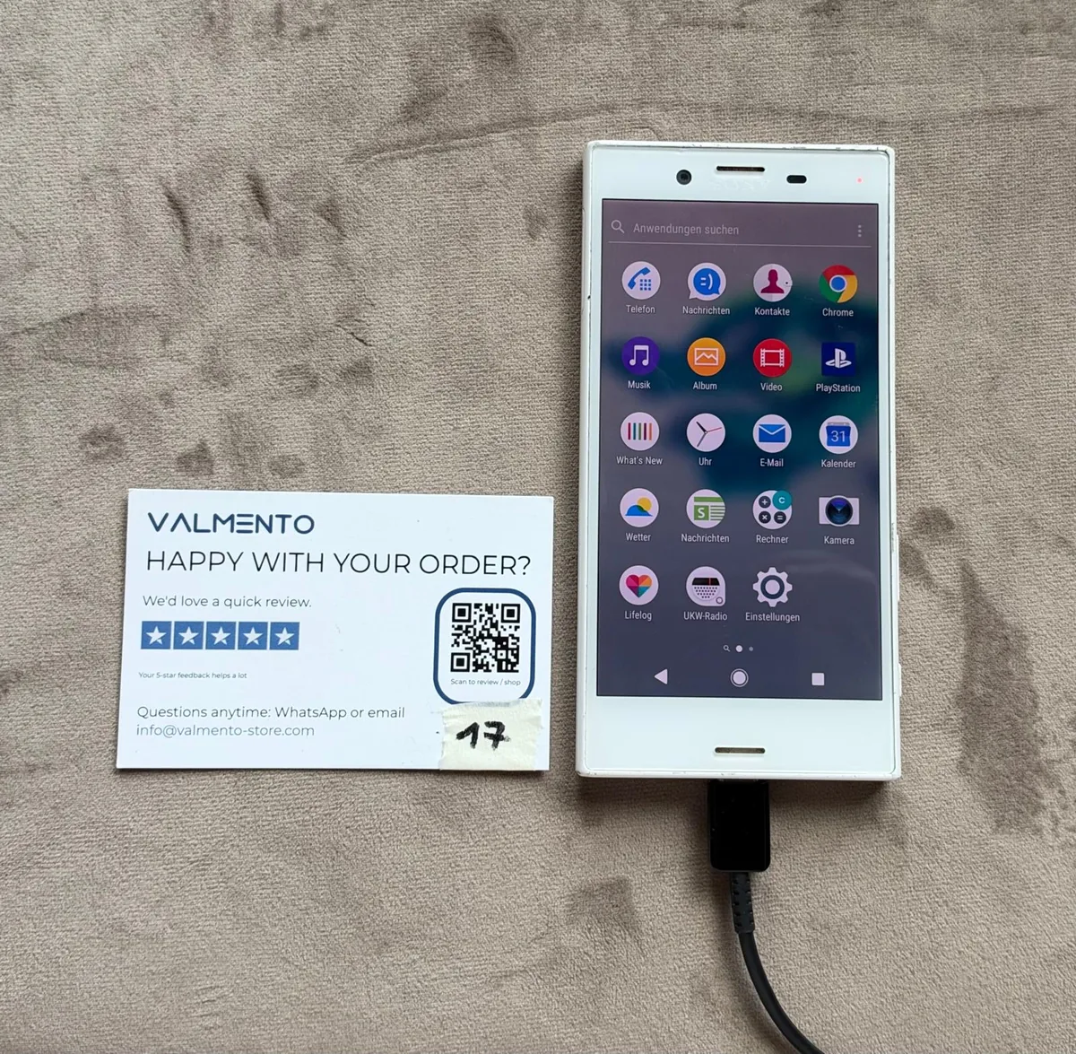 Sony Xperia X Compact Weiß – defekt (Bastlergerät) – Foto 6 von 6