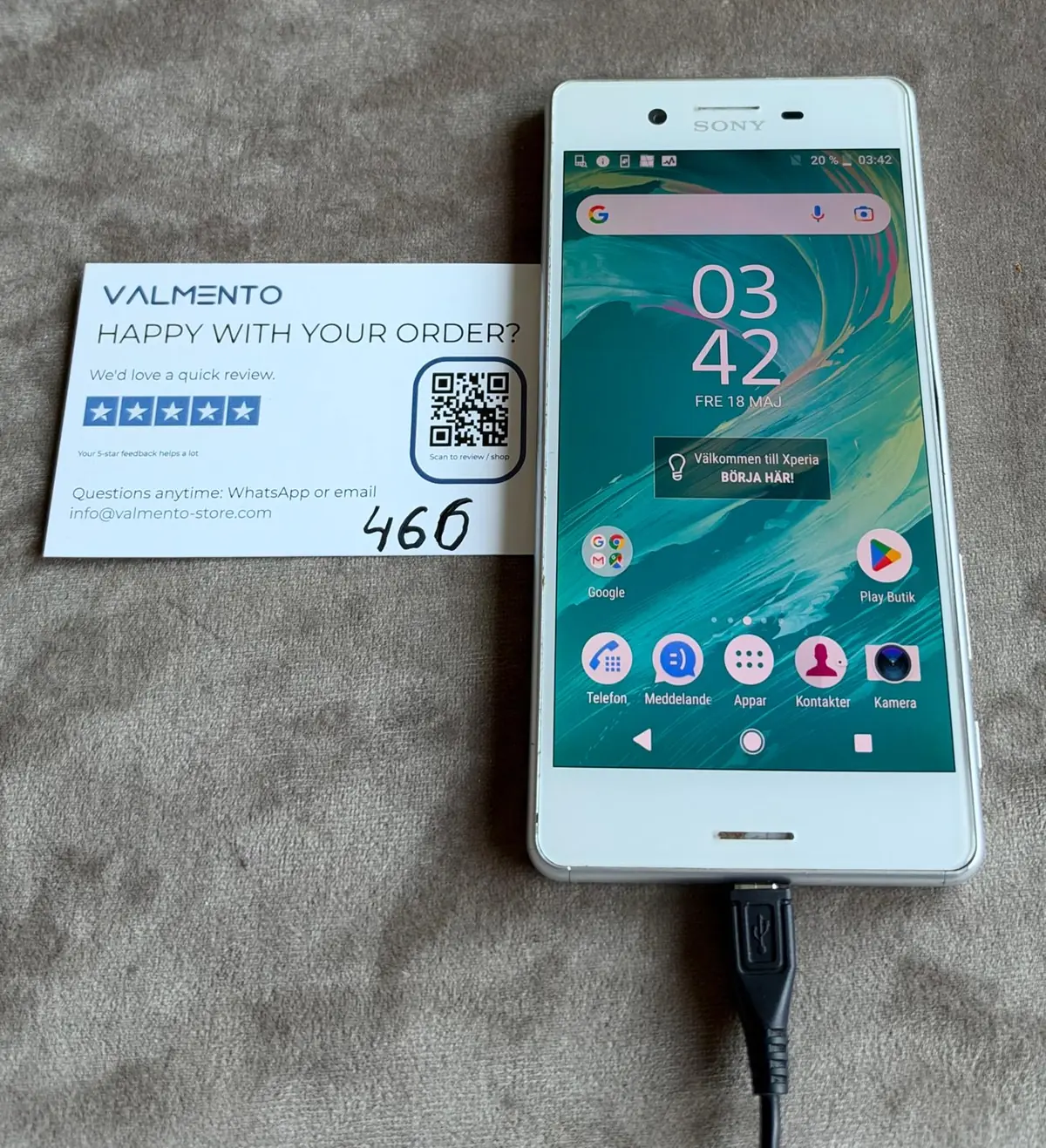 Sony Xperia X Performance (F8131) Weiß – funktionsfähig, mit Gebrauchsspuren – Foto 5 von 13