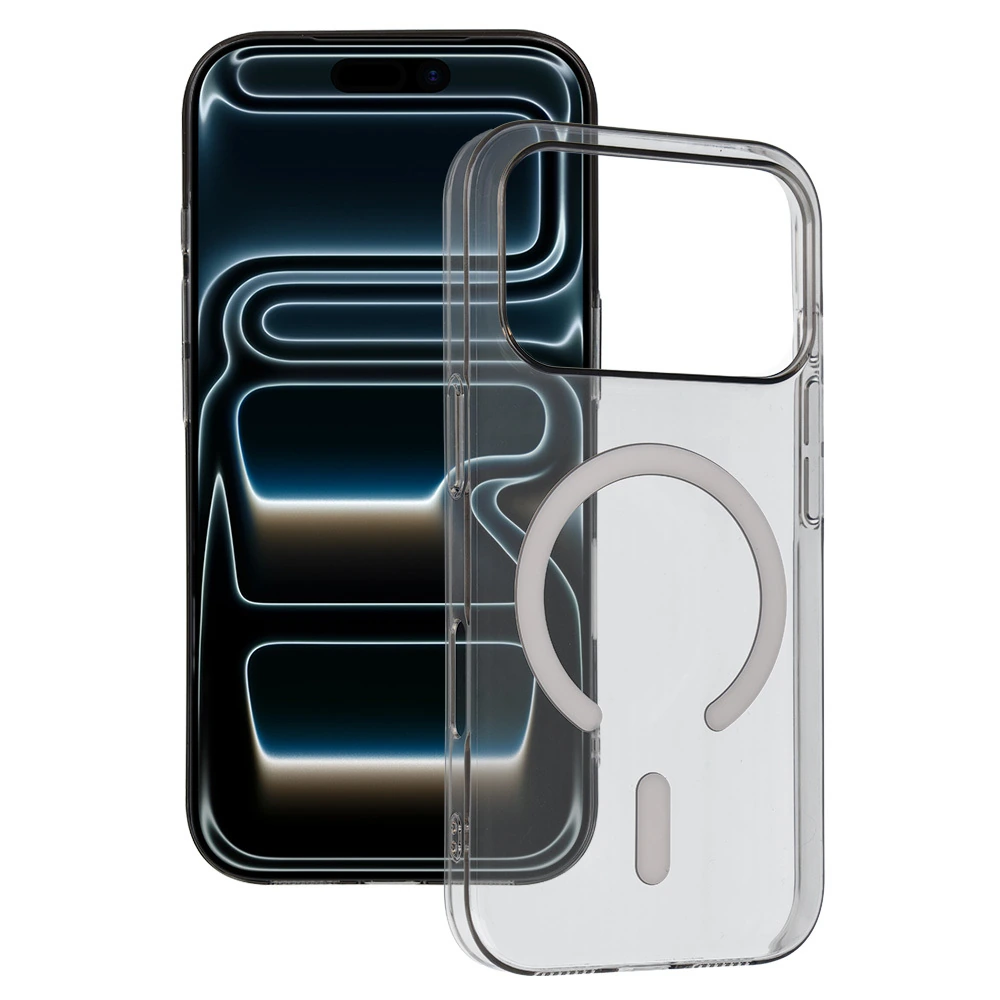 Valmento Transparent Slim MagSafe Hülle für iPhone 17 Pro – Grau von Valmento – neu kaufen bei Valmento