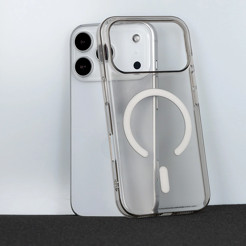 Dünne 1,4 mm Polycarbonat-Hülle mit erhöhtem Kamerarand am iPhone 17 Pro